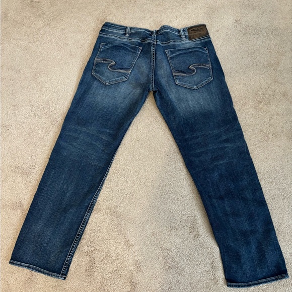 Men’s Silver “Eddie” Jeans - Picture 2 of 2